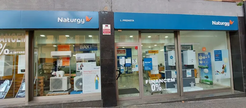 L.Preinsta S.L. Tienda de Climatización Barcelona. Calderas, Calentadores, Aire Acondicionado, Placas Solares, Aerotermia. - Barcelona