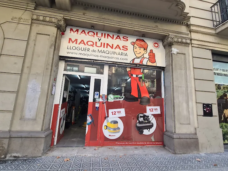 Maquinas y Maquinas - C/ Mallorca - Barcelona
