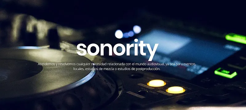 Sonority: Alquiler de material audiovisual en Barcelona - Alquiler de equipo audiovisual en Barcelona - foto 2